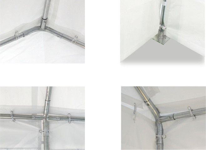 אוהל לאירועים 3X5 פרמיום PVC חזק במיוחד TENT-PRO