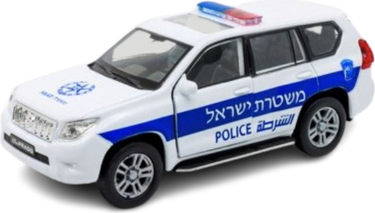 מכונית משטרה דגם טויוטה לנד קרוזר