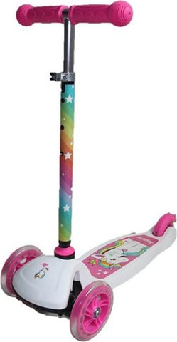 קורקינט 3 גלגלים חד קרן מתאים לגילאים 3 ומעלה
