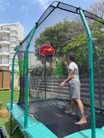 מתקן סל לטרמפוליה
