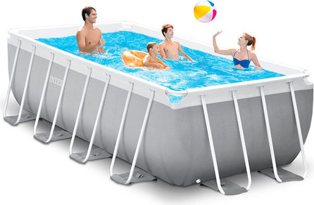 בריכת 400X200X122 INTEX דגם 26790 כולל משאבת חום אינוורטר KT8-Family