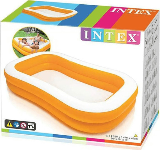 בריכה מלבנית מתנפחת במידות 229X152 דגם 57181
