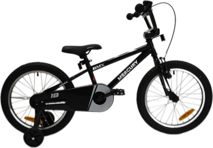 אופניים לילדים Bmx Mercury 18" Black