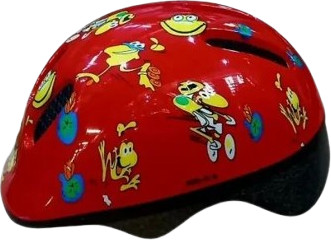 קסדה ילדים אדום צפרדעים Cpsc-5 W-2 S 46-52Cm