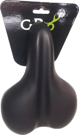 אוכף שחור עם חבק במידות 184mm x 258mm