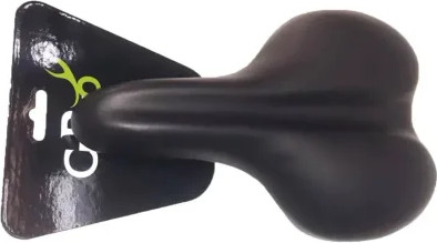 אוכף שחור עם חבק במידות 184mm x 258mm