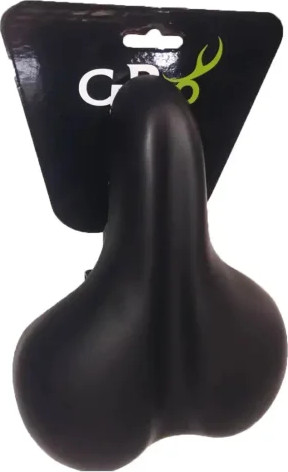 אוכף שחור עם חבק במידות 184mm x 258mm