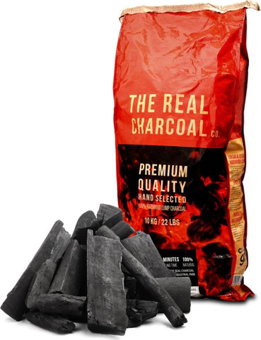 פחמים מובחרים באיכות מעולה 10 ק|ג The Real Charcoal