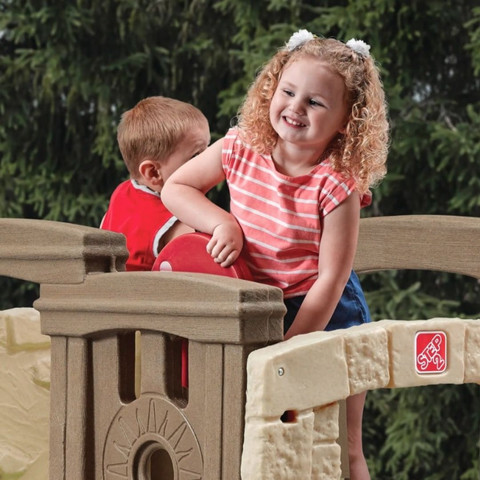 מתקן פעילות לחצר Woodland Climber הרפתקה בטבע הפרטי שלכם מבית STEP2 ארהב - step 2