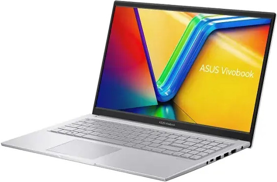 מחשב נייד אסוס עם מעבד אינטל i3 דור 12, 8GB RAM, 512GB SSD, מסך 15.6 FULL HD בצבע כסוף וכולל מערכת הפעלה - ASUS Vivobook 15 Intel Core i3-1215U 512GB SSD 8GB DDR4 15.6 FHD Windows 11 Cool Silver
