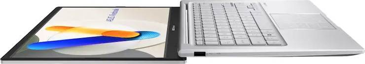 מחשב נייד אסוס - ASUS Vivobook 14 Intel® i7-1355U 512GB SSD 16GB DDR4 14″ (1920×1080) Full HD Transparent Silver