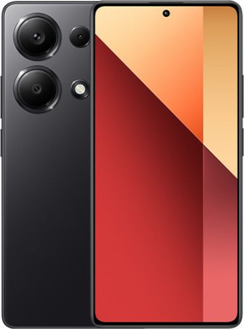 Xiaomi Redmi Note 13 Pro 5G 512GB 12GB RAM טלפון סלולרי צבע שחור