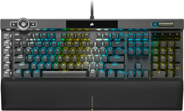 מקלדת גיימינג מכנית K100 CORSAIR OPX Switch Black