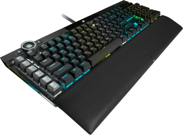 מקלדת גיימינג מכנית K100 CORSAIR OPX Switch Black
