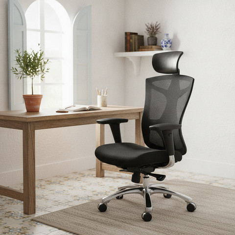 כסא משרדי SIHOO V1 Black