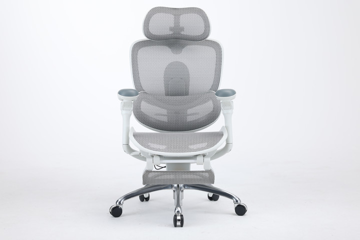 כסא מנהלים עם הדום SIHOO Doro-C300 PRO V2 Light Gray