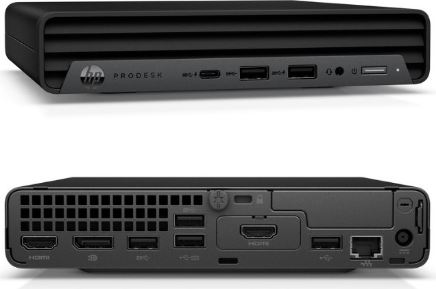 מחשב מתקדם  HP ProDeskG6 Mini i5-GEN10/16GB 512 W11