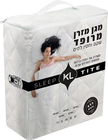 מגן מזרון מרופד שקט 90-200