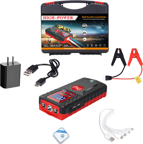 בוסטר התנעה+סוללת חירום רב שימושית 229,800mAh