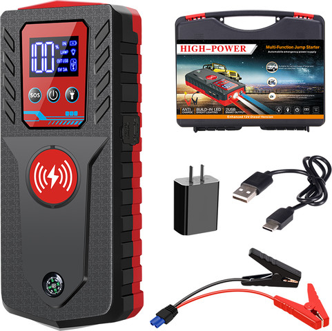 בוסטר התנעה+סוללת חירום רב שימושית 229,800mAh