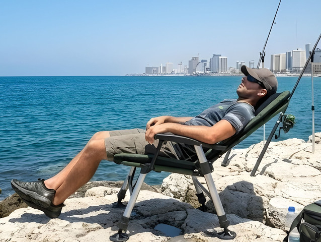 כיסא דייג 7 מצבים לשטח מאתגר במיוחד