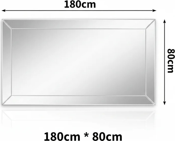 מראה מלבנית ג'סיקה 180x80