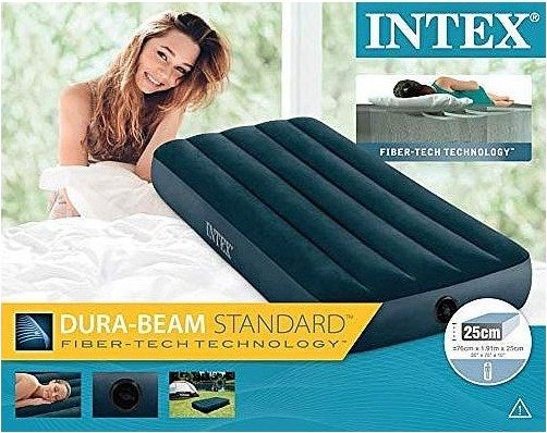 מזרן מתנפח יחיד Intex Dura-Beam