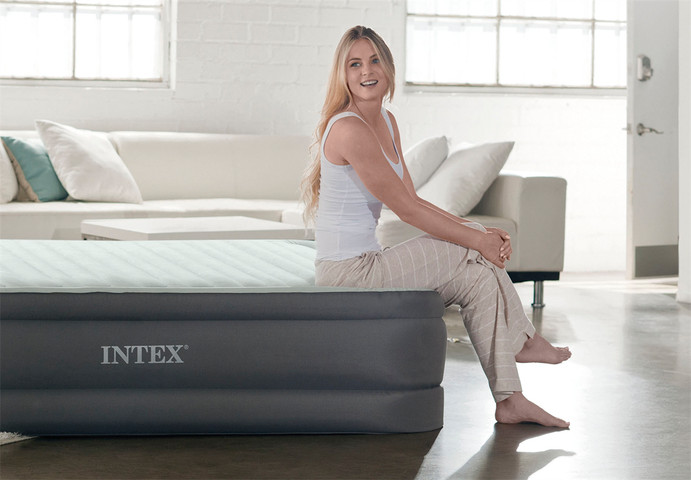 מזרן מתנפח זוגי Queen יוקרתי מבית INTEX