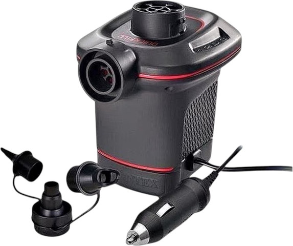 משאבת אוויר חשמלית לרכב 12V – INTEX
