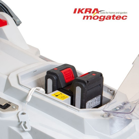 סט מכסחת דשא נטענת + חרמש כולל 2 סוללות 20V/2.5Ah ומטען מהיר