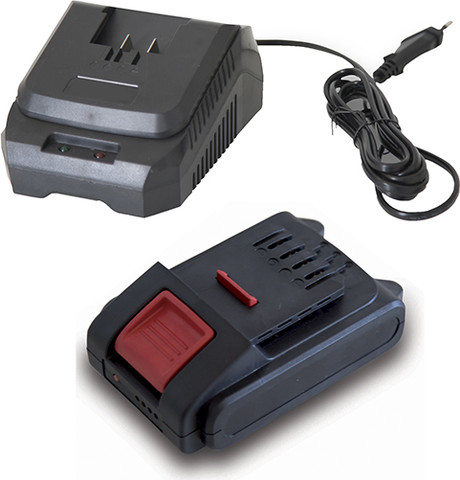 משור ומגזמת גובה 20V כולל סוללה 20V/2.0Ah ומטען מהיר