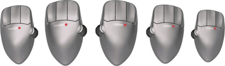 עכבר ארגונומי אנכי אורטופדי - Contour Mouse - ימין/שמאל חוטי/אלחוטי