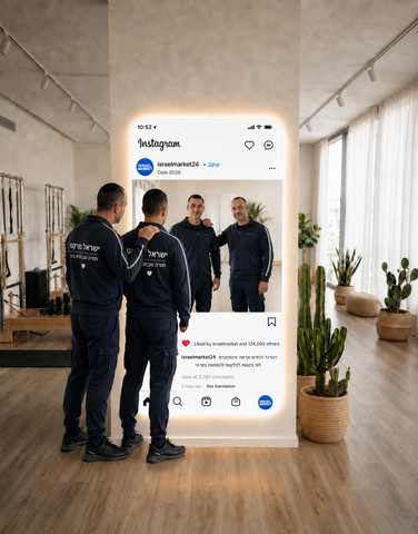 מראת אינסטגרם לעסקים — המראה שגורמת לפרסם אותך