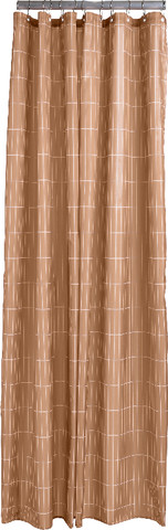 וילון למקלחת 200x180 - כתום ענבר