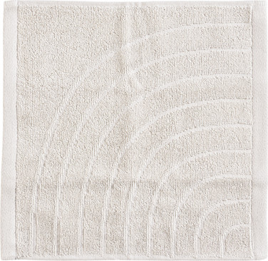 מגבת פנים 30x30 ס"מ Time - אפור סופט