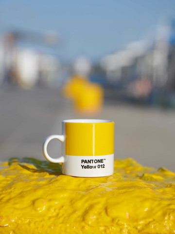 כוס אספרסו PANTONE - צהוב