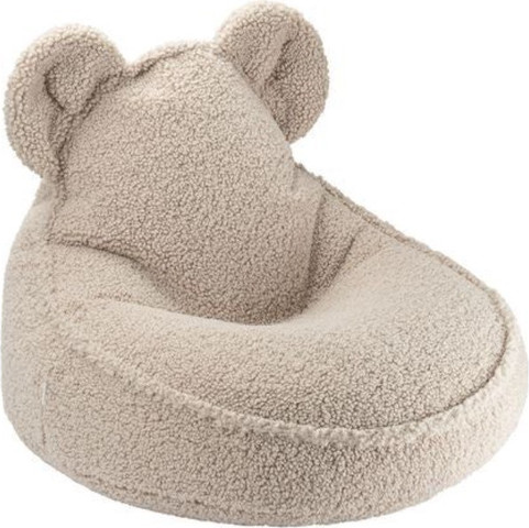 פוף דובי לילדים  Teddy Bear- Cream