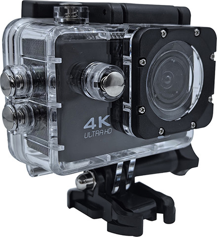 מצלמת ספורט 4K Ultra HD עם WiFi וערכת אביזרים מלאה