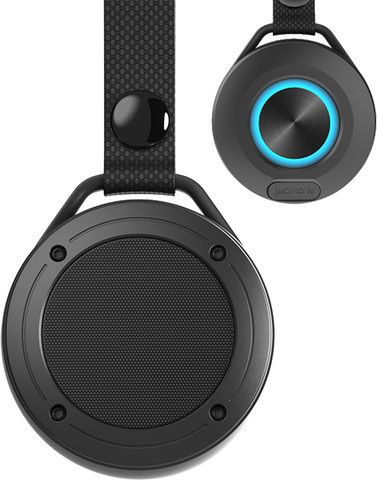 רמקול Bluetooth נייד 5W עם רצועת תלייה ותאורת LED 5399