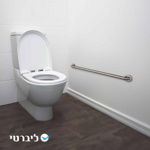 ידית נירוסטה לחדר האמבט בגדלים 100-150 ס"מ