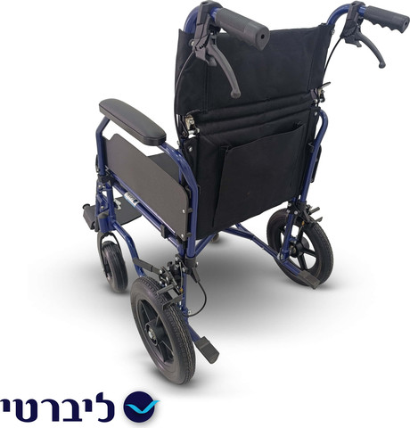 כיסא העברה לוטוס – קל משקל, מתקפל ונוח להובלה עם גלגלים מונעי רעידות