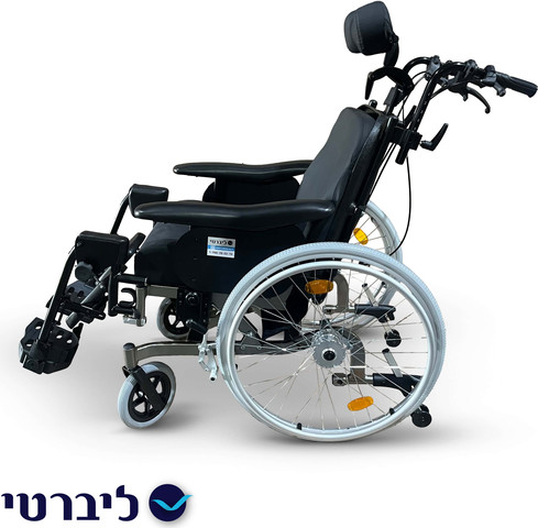 כיסא גלגלים טילט אין ספייס – כוונון מלא לישיבה ארגונומית ותמיכה סיעודית