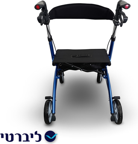 רולטור 4 גלגלים Niro מפואר עם גלגלי גומי גדולים וכבל מעצור נסתר