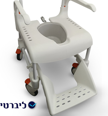 כיסא רחצה ושירותים יוקרטי דגם קלין