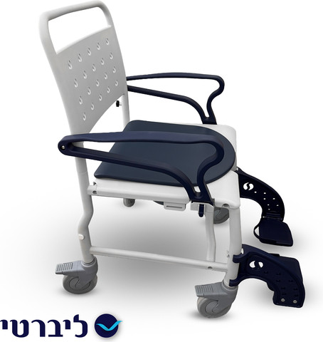 כיסא רחצה ושירותים Breeze | ניידות, נוחות ובטיחות בשימוש יומיומי
