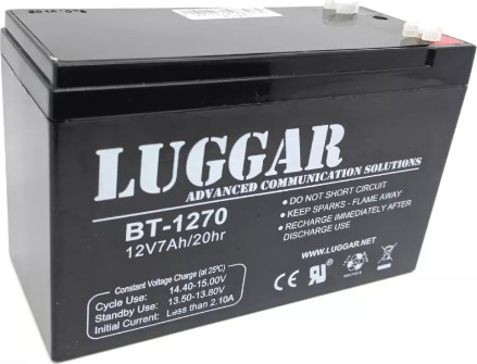 מצבר סוללה 12V 7A