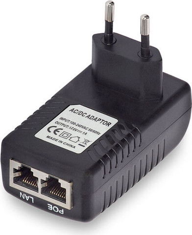 INJECTOR POE GIGA 24W אינגקטור POE 24W 24V מזרק POE מהירות GIGA