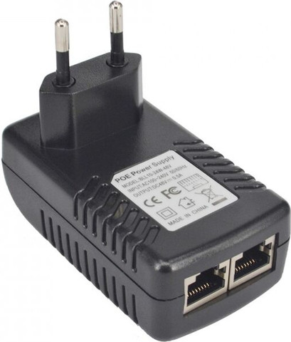 INJECTOR POE GIGA 24W אינגקטור POE 24W 24V מזרק POE מהירות GIGA