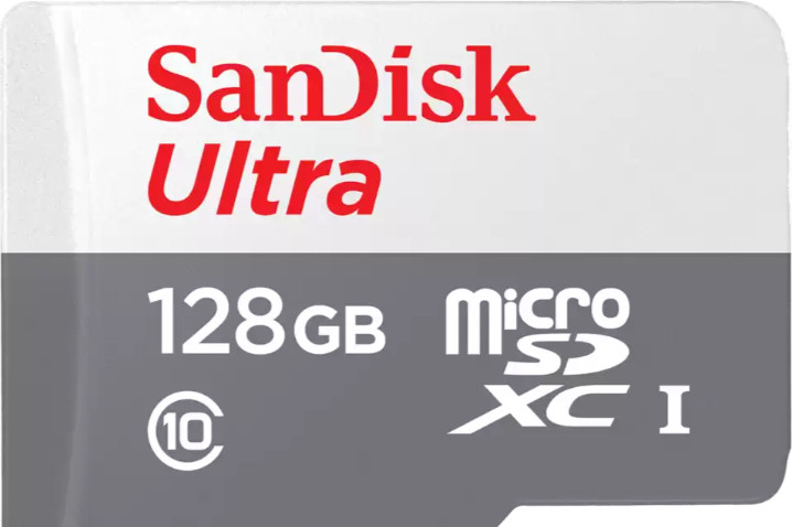 כרטיס זיכרון SanDisk Ultra 128GB microSDXC 100MB/s Class 10 UHS-I