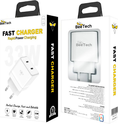 ראש מטען 33W מבית BeeTech